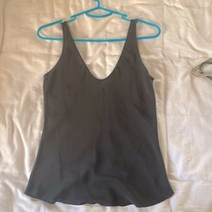 Aritzia - T. Babaton - Black Silk Tank Top - XS